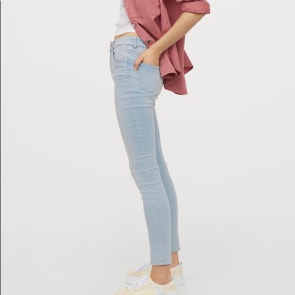 H&M Light Blue Skinny Jeans - Picture 4 of 4